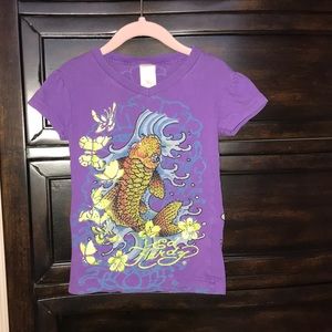 Ed Hardy Koi Fish Size 4/5